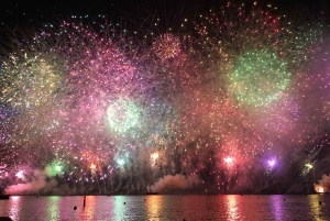 Cannes: Auringonlasku ja ilotulitusretki merellä