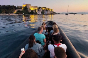 Cannes: Auringonlasku ja ilotulitusretki merellä