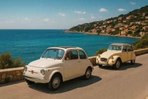 カプ・ダンティーブ：ヴィンテージカーまたはスポーツカーでの特別なドライブをお楽しみください