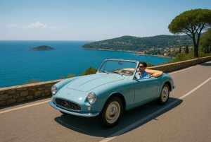 Cap d'Antibes: eksklusiv tur i vintage- eller sportsvogne