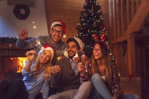 Weihnachtliche Atmosphäre in Nizza Rundgang