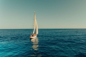 Vela in yacht classico a Cannes