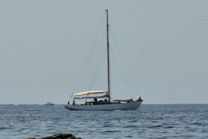 Klassiek jacht zeilen in Cannes