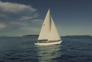 Vela in yacht classico a Cannes