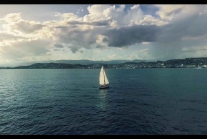 Klassische Yacht Segeln in Cannes