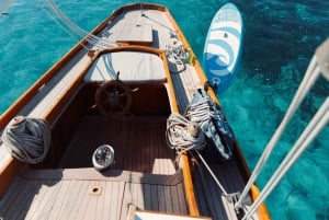 Voile en yacht classique à Cannes