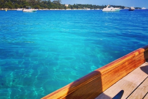 Voile en yacht classique à Cannes