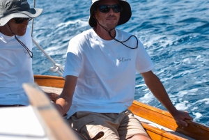 Voile en yacht classique à Cannes