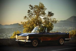 コート・ダジュール：オープンカーのクラシックカーで行くプライベートツアー