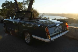 コート・ダジュール：オープンカーのクラシックカーで行くプライベートツアー