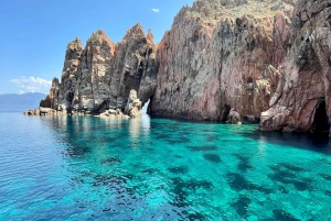 Croisière Calanques de Piana - Baignade bateau 12 Plätze