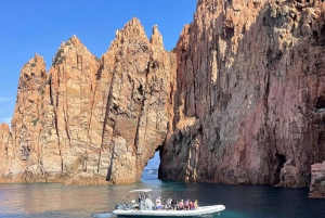 Croisière Calanques de Piana - Baignade bateau 12 Plätze