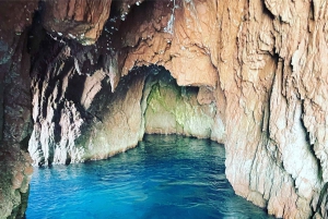 Croisière visite des Calanques de Piana Baignade en vedette