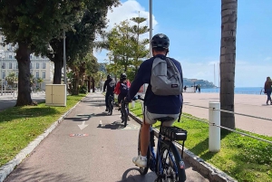 Viagem de 1 dia: De Nice a Antibes ao longo do mar em bicicleta eléctrica