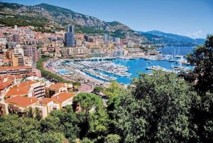 Från Nice: halvdag till Monaco, Monte-Carlo och Eze