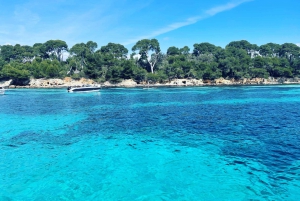 Cannes: Private Boat Tour to the Lérins Islands with Drinks