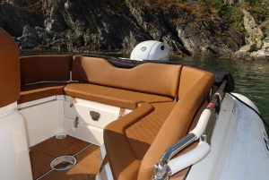 Odkrywanie Îles d'Or na nowej prywatnej łodzi dla 8 osób