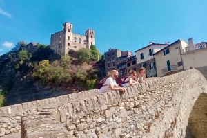 E-Bike-Tour ab Ventimiglia: Dolceacqua & Rocchetta Rivers