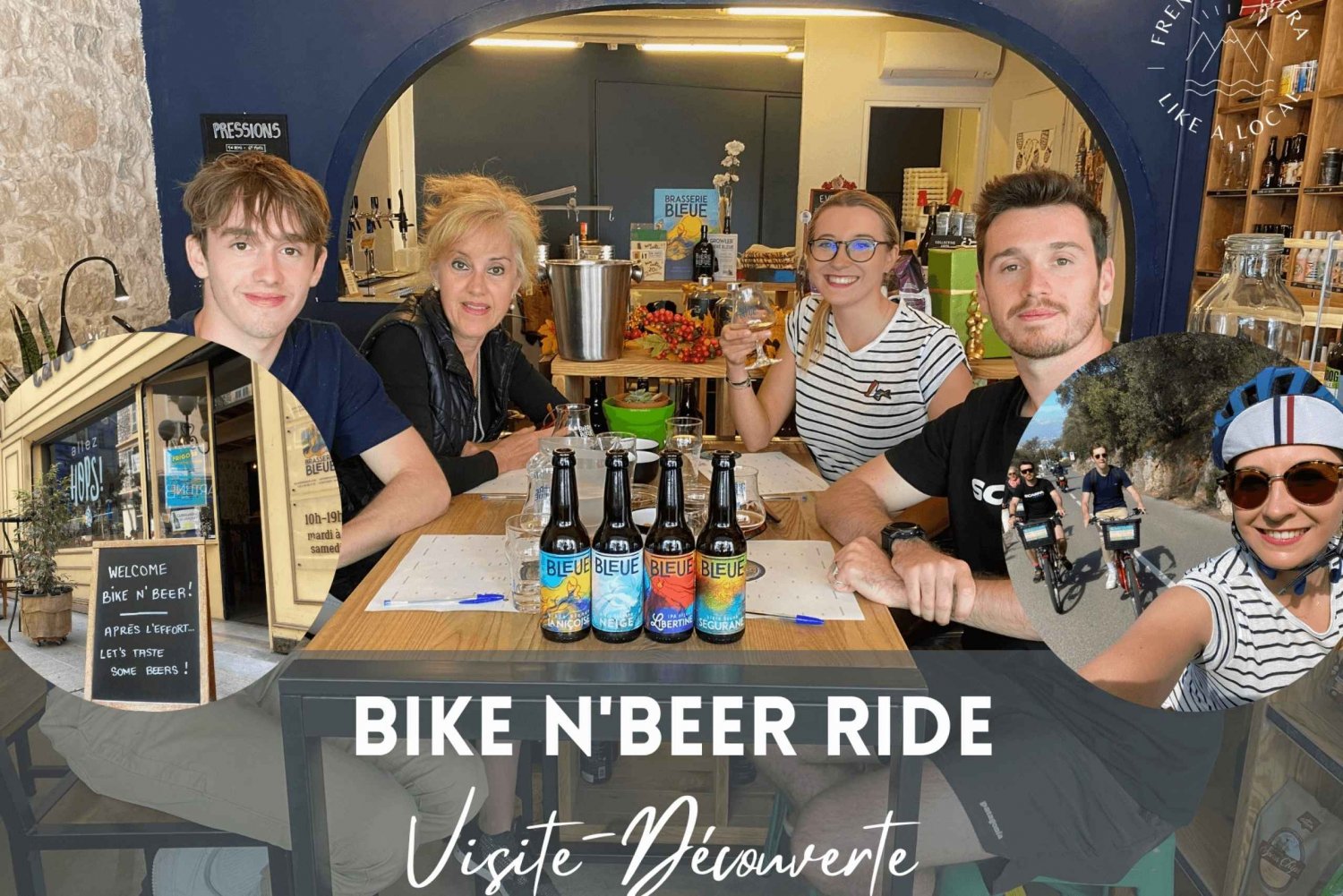 Eenvoudige E-Bike N'Beer Proef Tour als een plaatselijke bewoner