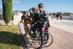 Nizza: tour panoramico in bicicletta elettrica con degustazione di vini locali