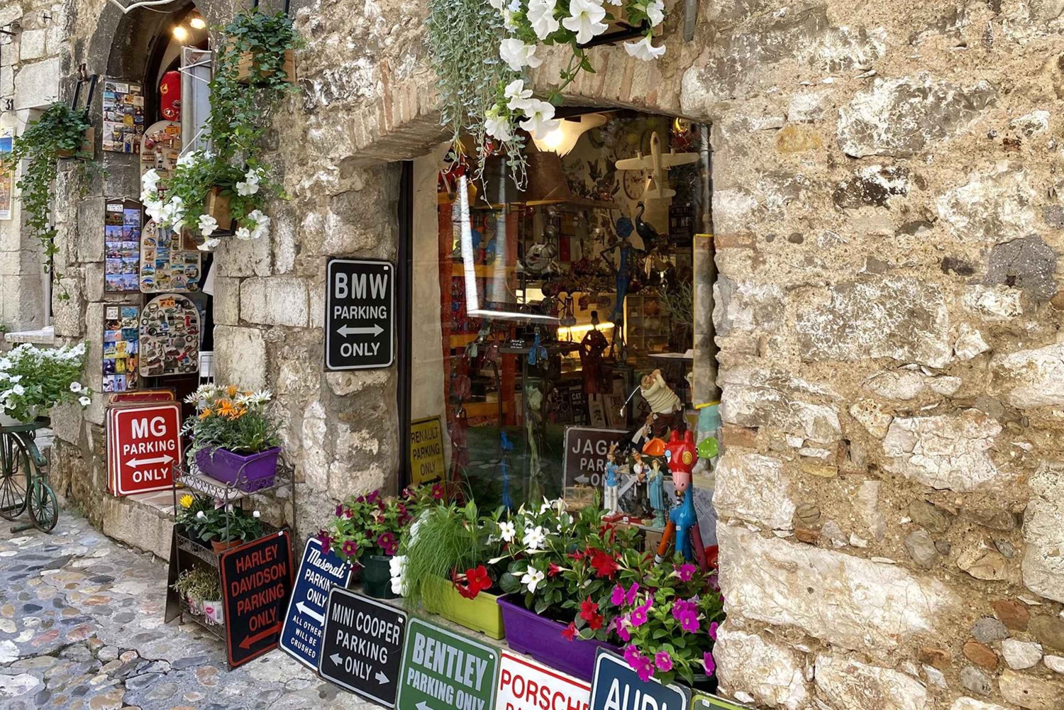 Fuga elettrica da Nizza: St-Paul, Cannes e Antibes