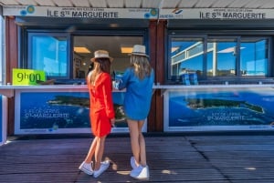 Fra Nice: Fergetransport til øya Sainte Marguerite