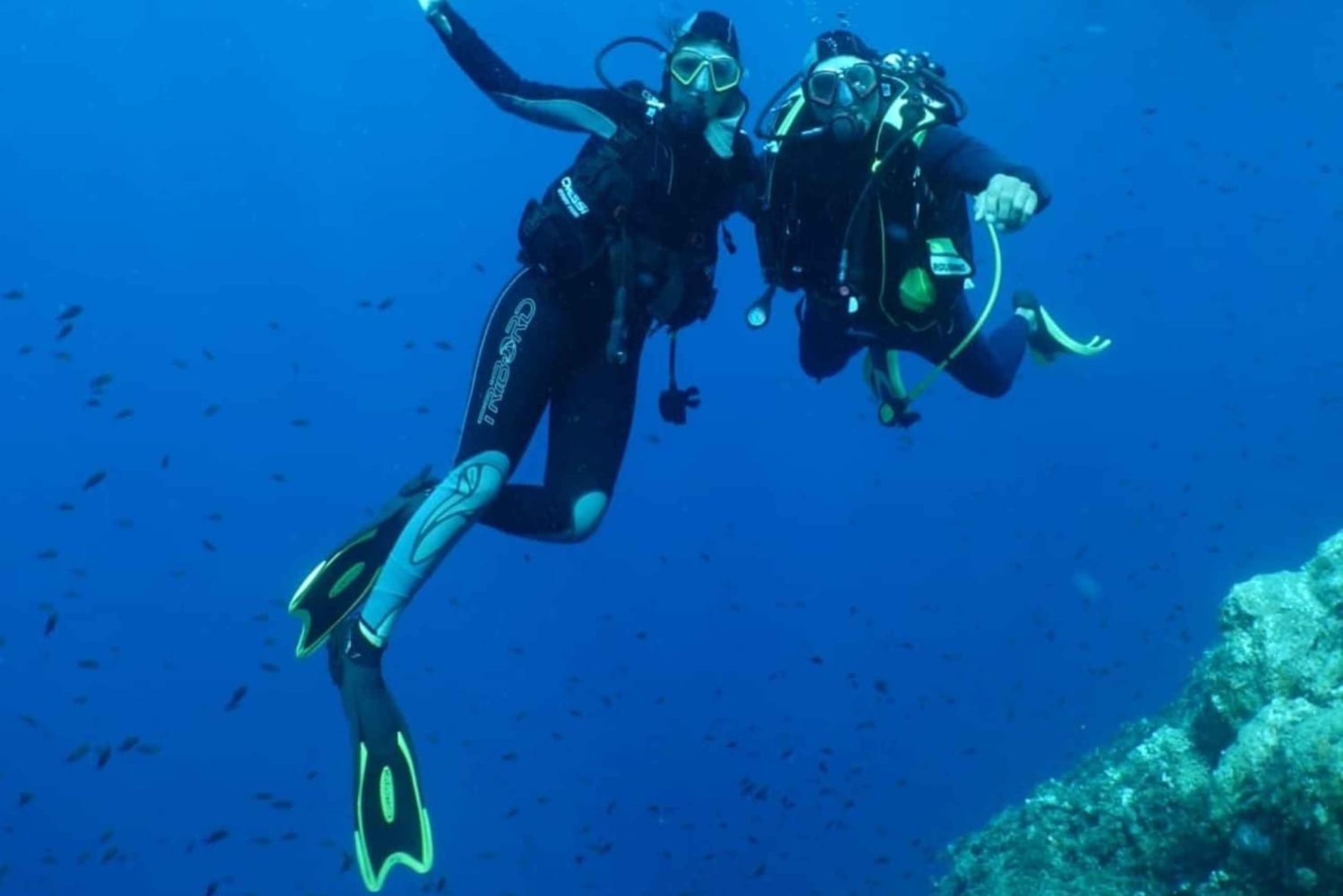 Фрежюс: дайвинг в Порт-Фрежюсе с инструктором