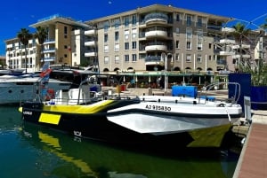 Fréjus: Cruzeiro Esterel Calanques (barco confortável) + paragem para nadar