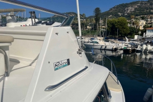 Costa Azul: Tour en barco en un lujoso yate clásico Riva