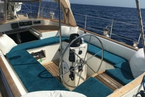 Exclusieve cruise op een luxe zeiljacht aan de Franse Rivièra