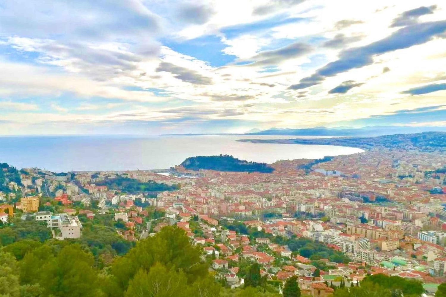 Französische Riviera Große Panoramatour mit dem E-Bike von Nizza aus