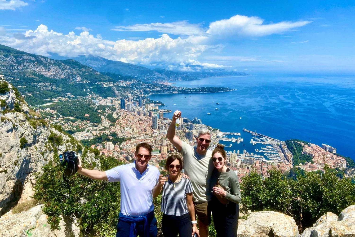 Grand tour panoramique de la Côte d'Azur à vélo (6h de Nice)