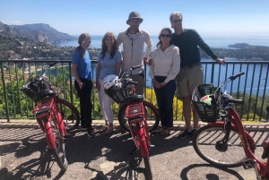 Grote panoramische e-fietstocht langs de Franse Rivièra (6 uur vanuit Nice)