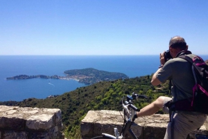 Grote panoramische e-fietstocht langs de Franse Rivièra (6 uur vanuit Nice)