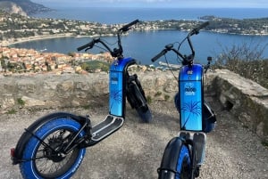 Franse Rivièra: bezichtiging met gids op een E-Scooter