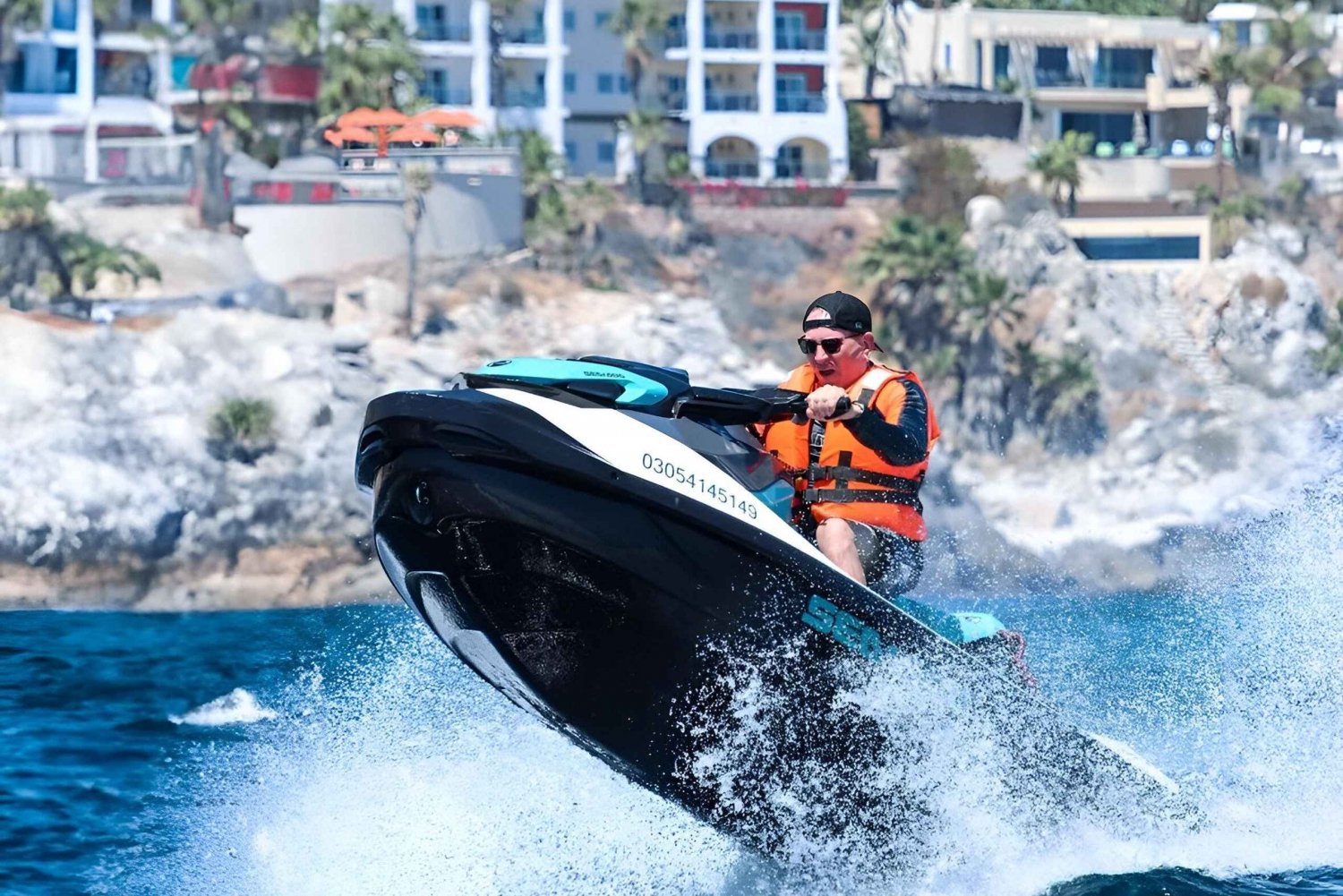 Französische Riviera: Jet Ski Abenteuer mit optionalem Instruktor