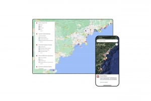 Riviera Francesa: Mapa feito por moradores locais