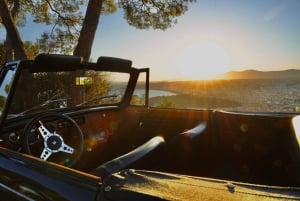 コート・ダジュール：オープンカーのクラシックカーで行くプライベートツアー