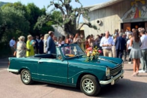 コート・ダジュール：オープンカーのクラシックカーで行くプライベートツアー