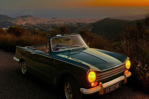 Côte d'Azur: Privat tur i en klassisk cabriolet