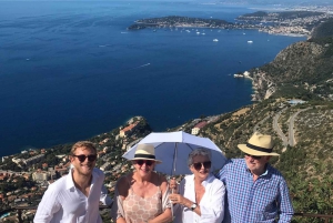 Côte d'Azur: Privat tur i en klassisk cabriolet