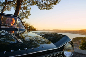 Côte d'Azur: Privat tur i en klassisk cabriolet