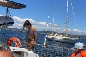 Da Cannes: escursione di mezza giornata in barca a vela alle Isole Lerins