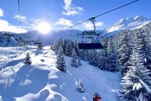 Cannesista tai Nizzasta: päivän hiihtoretki Alpeille