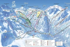 Cannesista tai Nizzasta: päivän hiihtoretki Alpeille