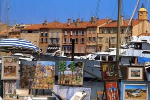 Ab Cannes: Saint-Tropez Private Ganztagestour mit dem Van