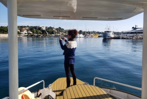 Juan les Pinsistä: Pins Pins Les Pins: Yksityinen Ranskan Rivieran Aurinkovene-risteily