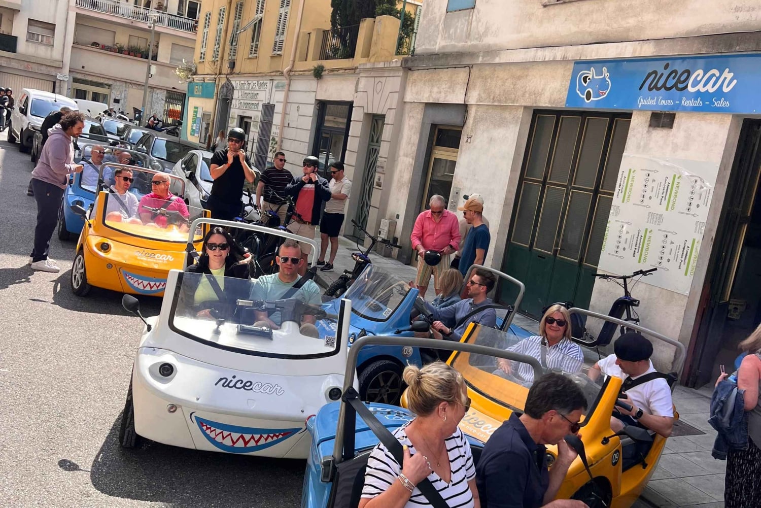 From Nice: French Riviera Guided Tour by Open-Top Car