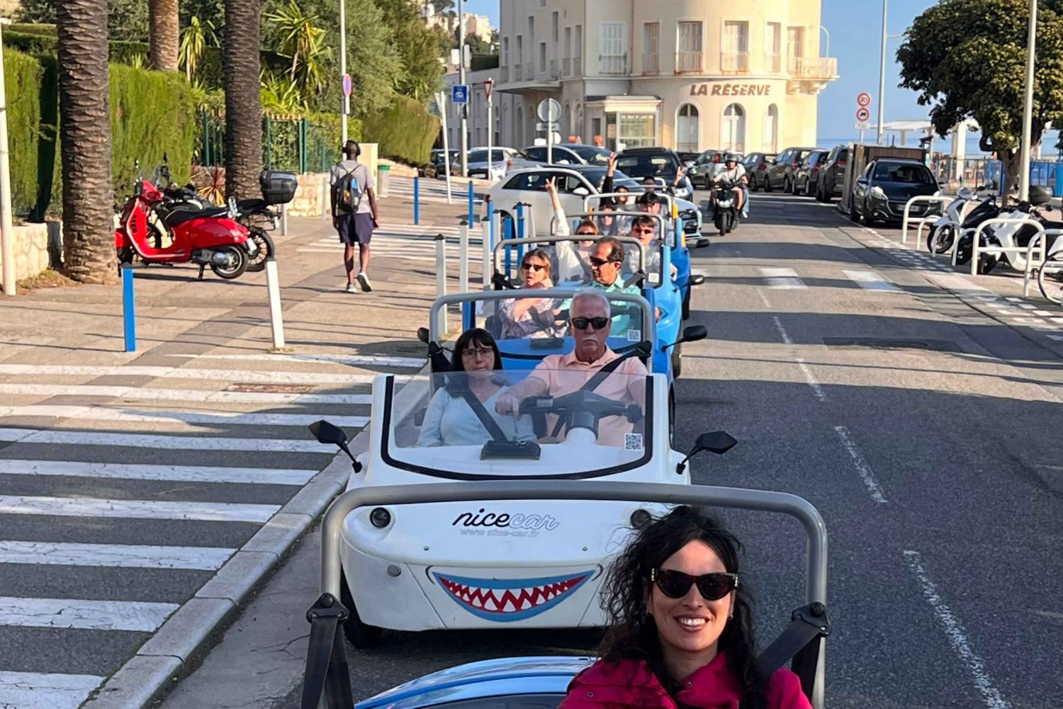 From Nice: French Riviera Guided Tour by Open-Top Car
