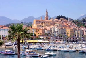 From Nice: Full-Day Italian Market, Menton, & La Turbie Tour